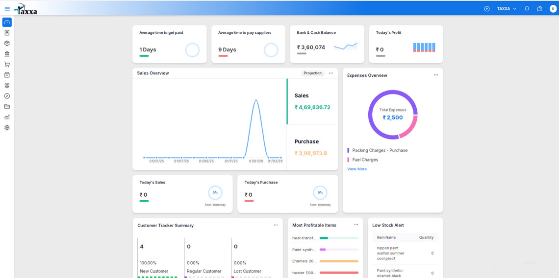 Taxxa – Simple, Fast & GST-Ready Accounting
