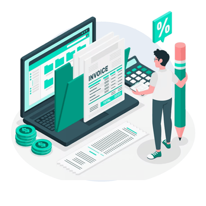 Real-time bookkeeping synchronization